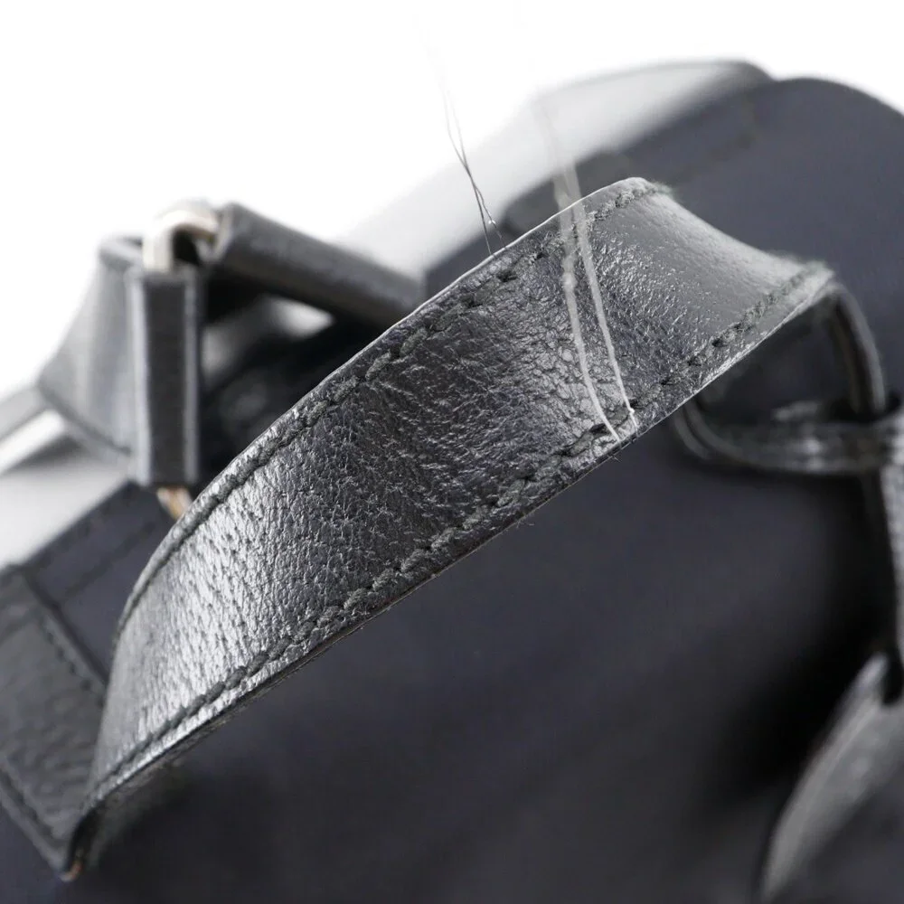 GUCCI Black Leather Backpack